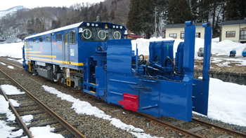 写真：投排雪保守用車（JR保有）