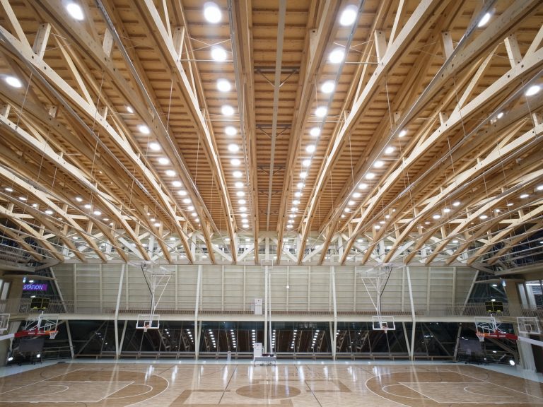 秋田体育館新築工事 実績紹介 第一建設工業株式会社